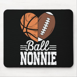 Ball Nonnie Basketbal Football Speler Sport Lover Muismat
