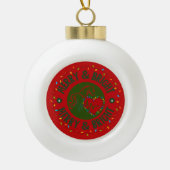 Ball Ornament Merry & Bright  (Voorkant)