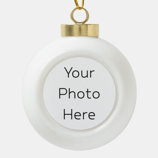 Ball Photo Ornament (Voorkant)