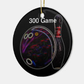 Ball & Pin 300 game ornament (Links)