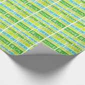 Ball-poorten afspelen cadeaupapier (Hoek)