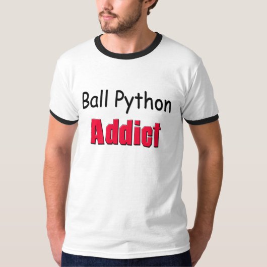 Ball Python Addict T-shirt (Voorkant)