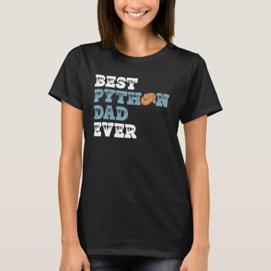 Ball Python Dad for Banana Ball Python Owner T-shirt (Voorkant)
