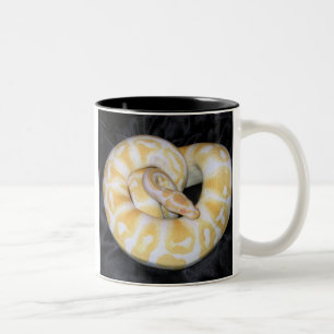 Ball Python - Gepersonaliseerd Tweekleurige Koffiemok