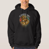 Ball Python Herpetologist Pun For A Banana Snake   Hoodie (Voorkant)