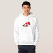 Ball Python Holiday Hoodie (Voorkant volledig)