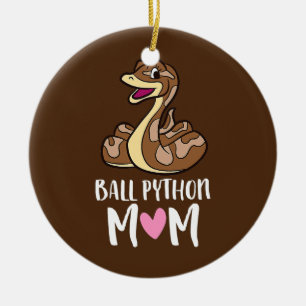 Ball Python Ma Snake Ball Python Keramisch Ornament