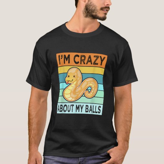 Ball Python Shirt Slang Mam Pap Voor Mannen Vrouwe (Voorkant)