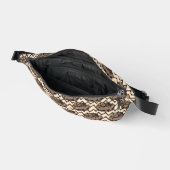 Ball Python Snake, Brown and Tan Illustrated Heuptasje (Open)