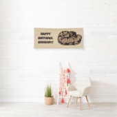Ball Python Snake, Brown and Tan Personalized Spandoek (Insitu)