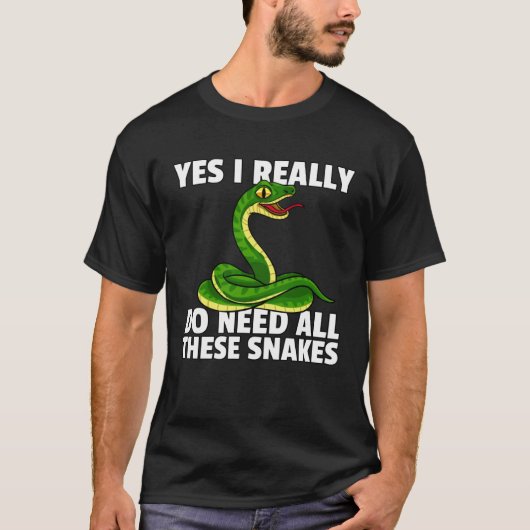 Ball Python Snake  For Boa  Owner  1 T-shirt (Voorkant)