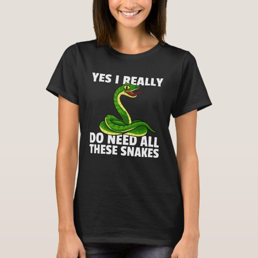 Ball Python Snake  For Boa  Owner  1 T-shirt (Voorkant)