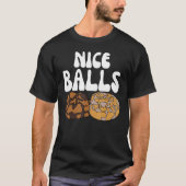 Ball Python Snake Nice Balls T-shirt (Voorkant)