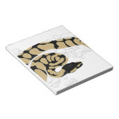Ball Python Snake Notitieblok (Schuin)