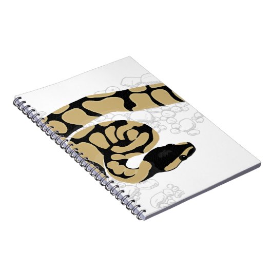 Ball Python Snake Notitieboek (Rechterzijde)