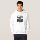 Ball Python | Snake Pet Reptile Gift Hoodie (Voorkant volledig)