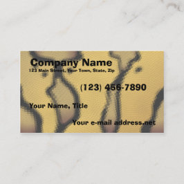 Ball Python Snake Skin Visitekaartje