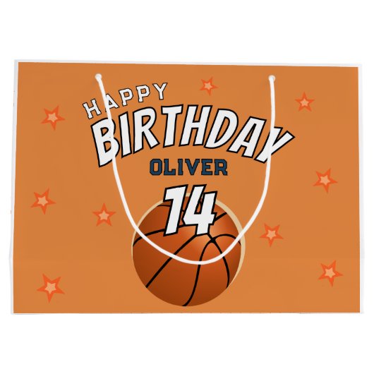 Ball-sport in honkbal groot cadeauzakje (Achterkant)