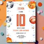 Ball sport kinderen verjaardag kaart