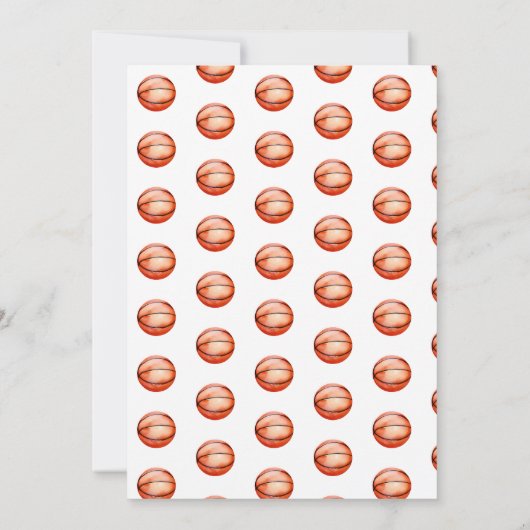 Ball sport kinderen verjaardag kaart (Achterkant)