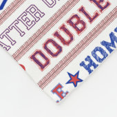 Ball Stitch - Baseball Fleece Deken (Hoek)