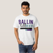 Ball till Death Grape T shirt (Voorkant volledig)
