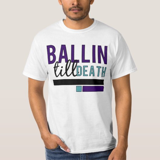 Ball till Death Grape T shirt (Voorkant)