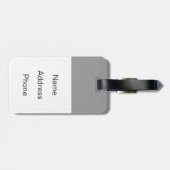 Ball voor thuisgebruik ophalen bagagelabel (Achterkant horizontaal)