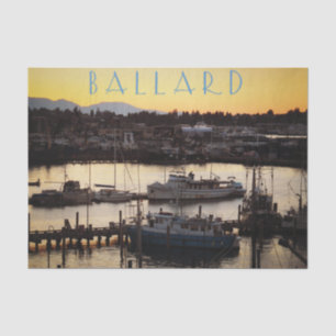 Ballard Boats Tissuepapier