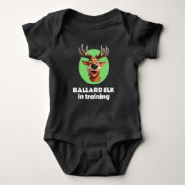 Ballard Elk in Training Romper