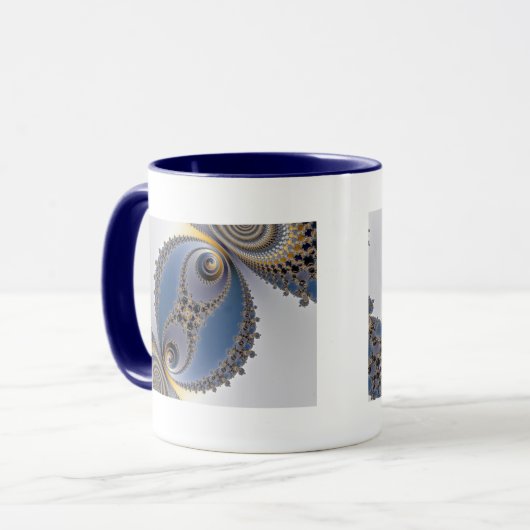 Ballasvorming - Fractale Mok (Voorkant links)