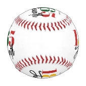 Balle De Baseball 1865 Liberté Célébration de l'histoire noire (Devant)