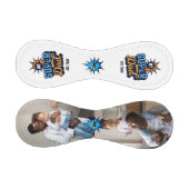 Balle De Baseball #1 Super Papa Superhero Comédie Livre Monogramme & (Panneaux)