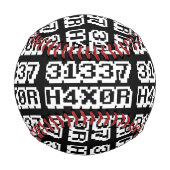 BALLE DE BASEBALL 31337 H4X0R (Dos)