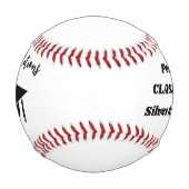 Balle de baseball 3 montées 3 descentes - Cadeau d (Dos)