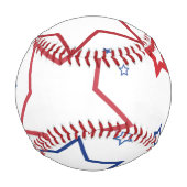 Balle De Baseball 4 juillet (Dos)