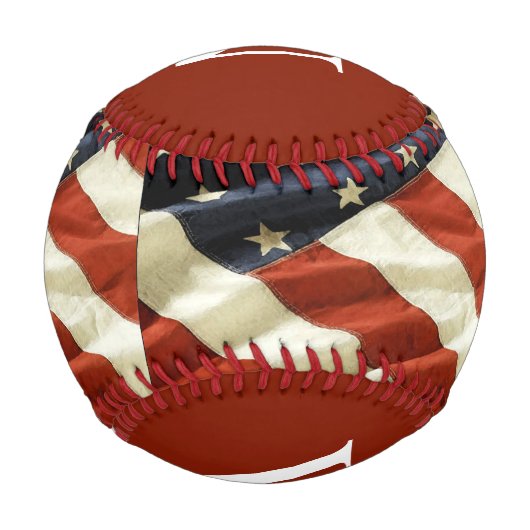 Balle De Baseball 4 juillet (Devant)