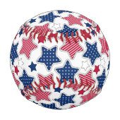 Balle De Baseball 4 juillet baseball (Dos)