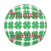 Balle De Baseball 8 bits Pixel Lucky Four Leaf Clocher (Dos)