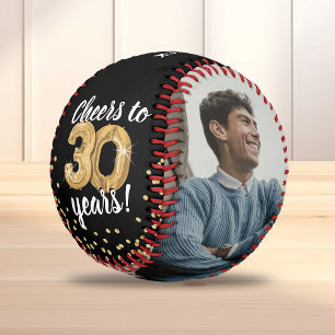 Balle De Baseball À 30 ans, félicitations - Photo de 30e anniversair