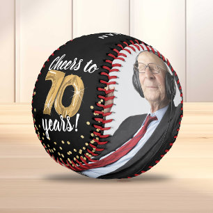 Balle De Baseball À 70 ans, santé ! - Photo de 70e anniversaire