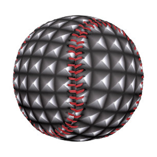 Balle De Baseball à damiers Arrière - plan de style industriel sur m