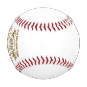 Balle De Baseball À mon fils Cadeau de maman et papa Baseball (Devant)