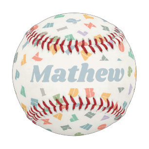 Balle De Baseball ABC - Alphabet Custom Baby’s 1st