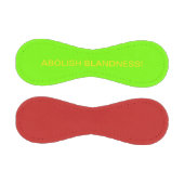 Balle De Baseball ABOLISH BLANDNESS (texte) baseball (Panneaux)