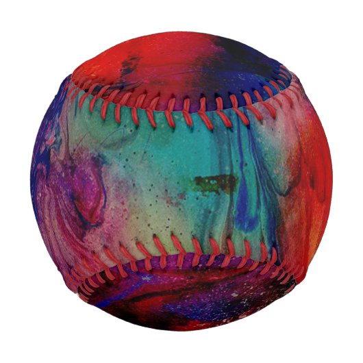 Balle De Baseball Abstrait (Dos)