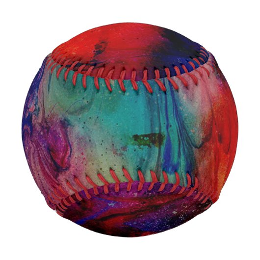 Balle De Baseball Abstrait (Devant)
