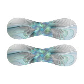 Balle De Baseball Abstrait Bleu Vert Papillon Imaginaire Fractal Art (Panneaux)