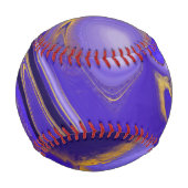 Balle De Baseball abstrait de motif. (Dos)