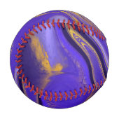 Balle De Baseball abstrait de motif. (Devant Gauche)